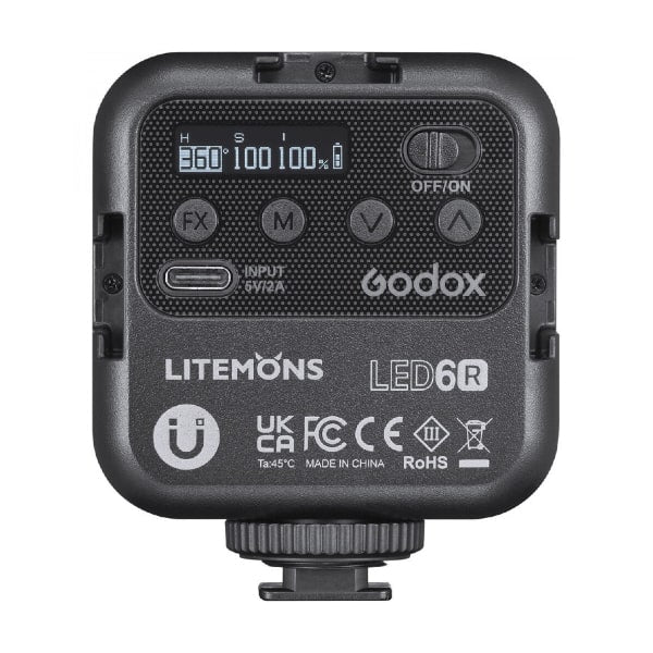 Godox Illuminatore Led 6R Color RGB Godox Illuminatore Led 6R Color RGB